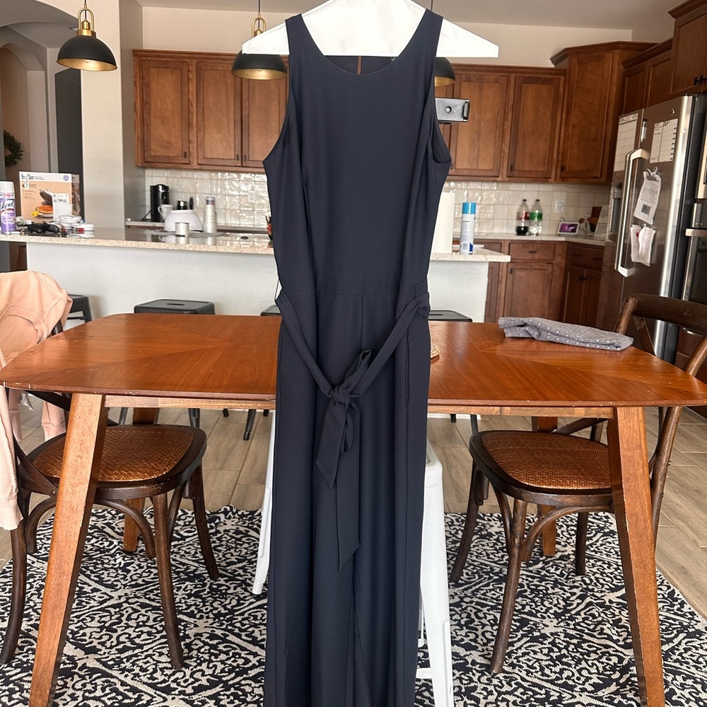 Banana Republic Navy Sleeveless Pant Jumper